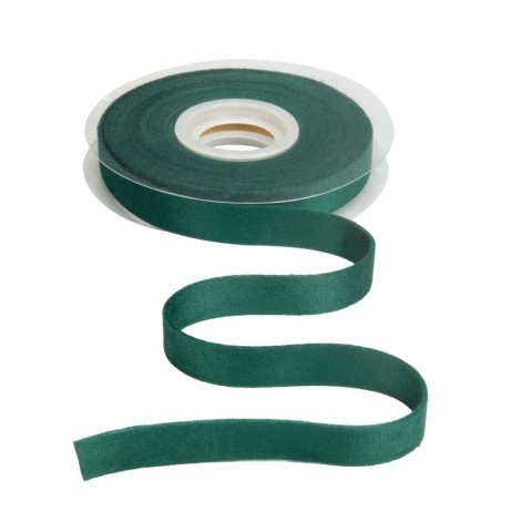 NASTRO VELLUTO DOPPIO MM15 X 7MT VERDE SCURO